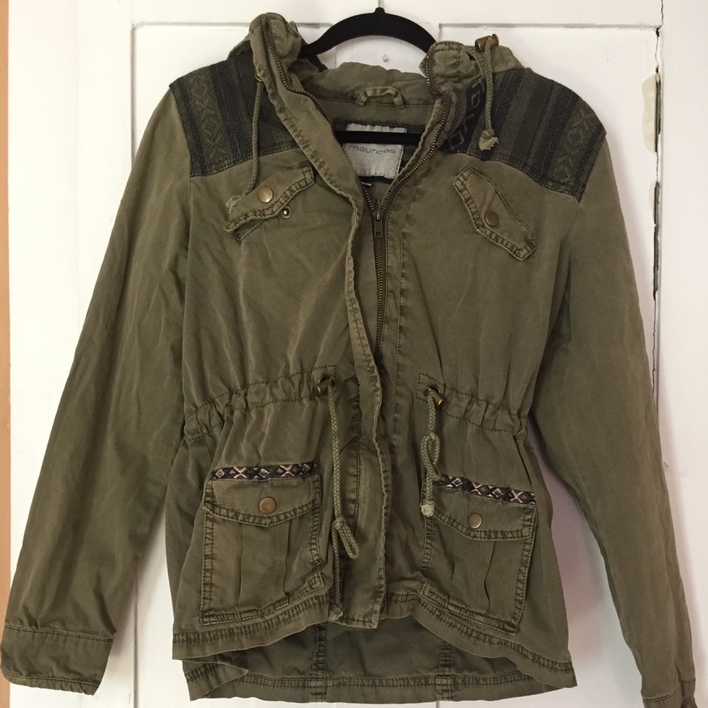 Olive Maurice’s army jacket